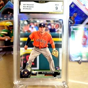 📈 Alex Bregman 2017 Bowman GMA 9 MNT Rookie Card